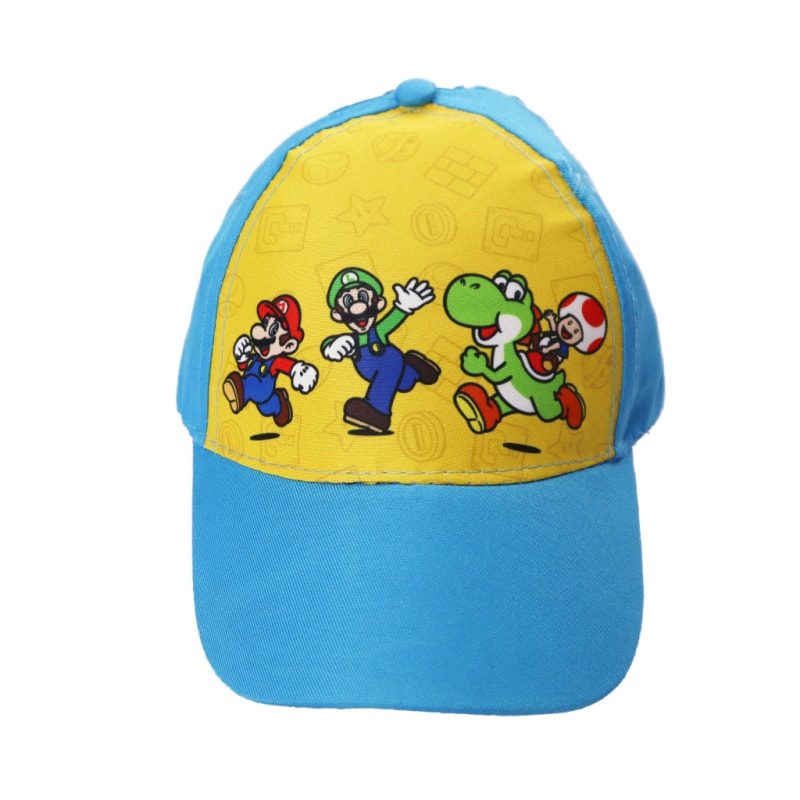 Super Mario Yoshi Jungen Kinder Basecap - WS-Trend.de Baseball Kappe Mütze 52 54