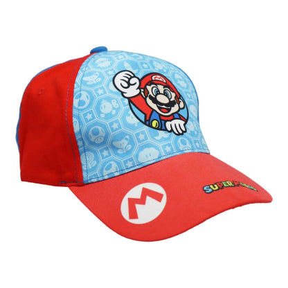 Super Mario Luigi Kinder Jungen Basecap Baseball Kappe - WS-Trend.de Mütze Gr. 52 - 54
