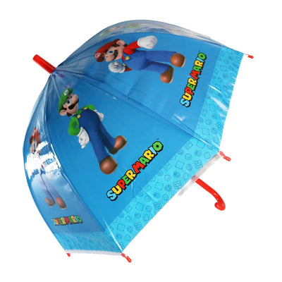Super Mario Luigi Kinder Regenschirm Stabregenschirm Schirm D 70 cm - WS-Trend.de