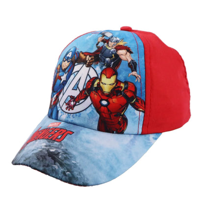 Marvel Avengers - Kinder Baseball Kappe Basecap - WS-Trend.de Jungen Mütze Thor Ironman Hulk Größe 52 54 56