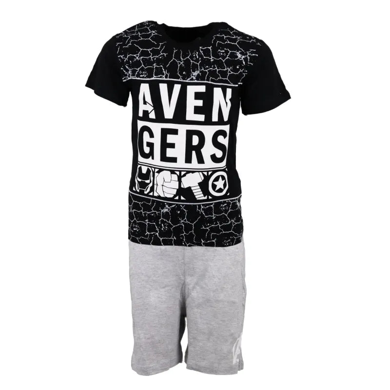 Marvel Avengers Kinder Schlafanzug Pyjama kurz - WS-Trend.de Sleepwear134 - 164 baumwolle