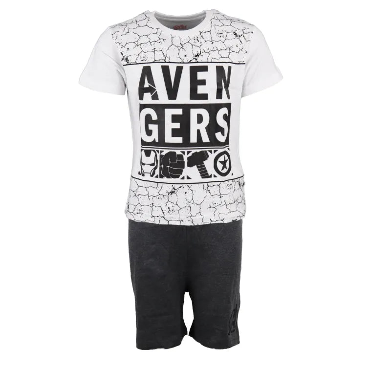 Marvel Avengers Kinder Schlafanzug Pyjama kurz - WS-Trend.de Sleepwear134 - 164 baumwolle