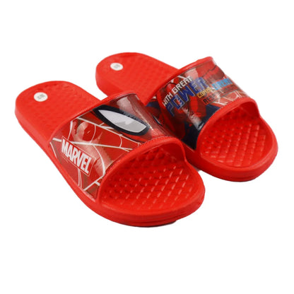Marvel Spiderman Kinder Badelatschen Sandalen - WS-Trend.de Schuhe Rot Grau Gr. 24 bis 32Machen Sie Ihren kleinen Superhelden eine Freude