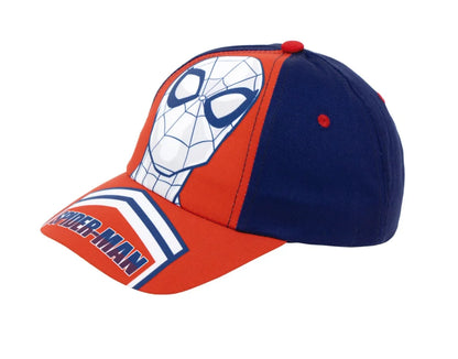 Marvel Spiderman - Kinder Baseball Kappe Basecap - WS-Trend.de Mütze Hut Jungen 52/54