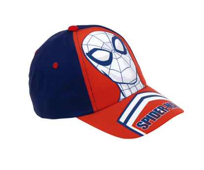 Marvel Spiderman - Kinder Baseball Kappe Basecap - WS-Trend.de Mütze Hut Jungen 52/54
