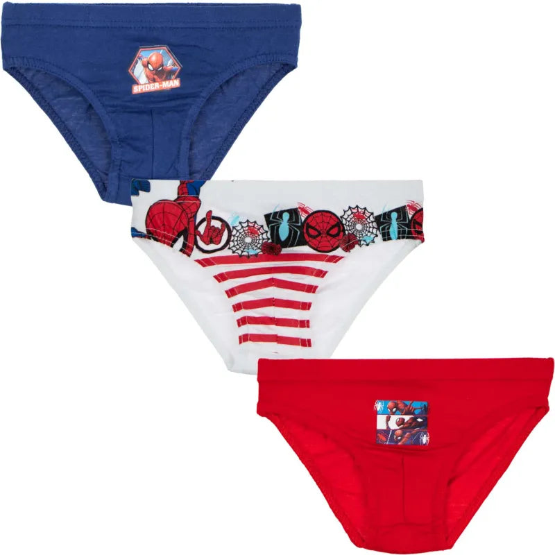 Marvel Spiderman Kinder Unterhose Slips 3er Pack - WS-Trend.de Jungen - pack Gr. 98-128