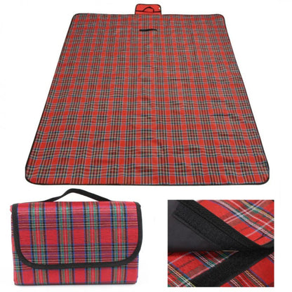 Picknick Decke Stranddecke ungefaltet 145x175 cm gefaltet mit Tragegriff 20x24 - WS-Trend.de