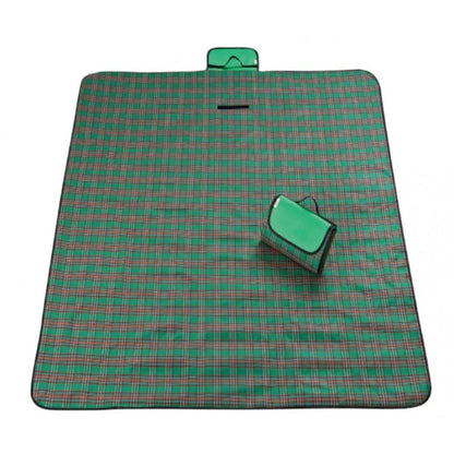 Picknick Decke Stranddecke ungefaltet 145x175 cm gefaltet mit Tragegriff 20x24 - WS-Trend.de
