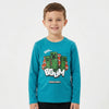 Minecraft Creeper BOOM Gamer Kinder langarm Shirt