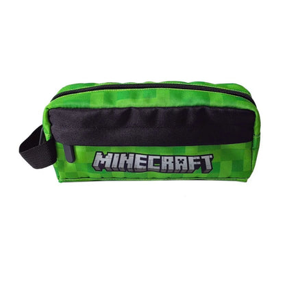 Minecraft Creeper 2tlg Rucksack Backpack Schultasche Federtasche Gr. 40x25x12 cm - WS-Trend.de