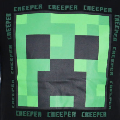 Minecraft Gamer Creeper Kinder kurzarm T-Shirt - WS-Trend.de Kurzarm Shirt Baumwolle 116 bis 152