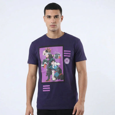 Anime My Hero Academia Herren Kurzarm T-Shirt Shirt - WS-Trend.de Gr. XS-XL 100% Baumwolle