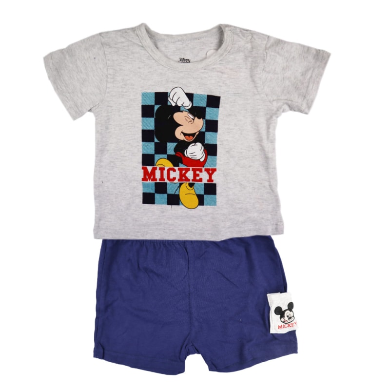 Disney Mickey Maus Baby Kurzarm Shirt und Shorts - WS-Trend.de kurzarm T-Shirt Gr. 62 - 86 für Jungen