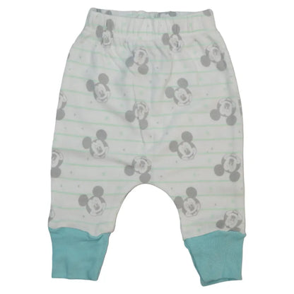 Disney Mickey Maus Baby 4 tlg Set Body Hose Lätzchen Mütze - WS-Trend.de Gr. 56 - 74 Baumwolle