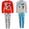 Disney Mickey Maus Donald Duck Kinder langarm Schlafanzug Pyjama