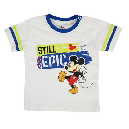 Disney Mickey Maus Baby Kurzarm Shirt und Shorts - WS-Trend.de kurzarm T-Shirt Gr. 62 - 86 für Jungen