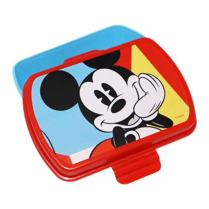 Disney Mickey Maus 2 tlg Lunch Set Brotdose Alu Trinkflasche 500 ml - WS-Trend.de