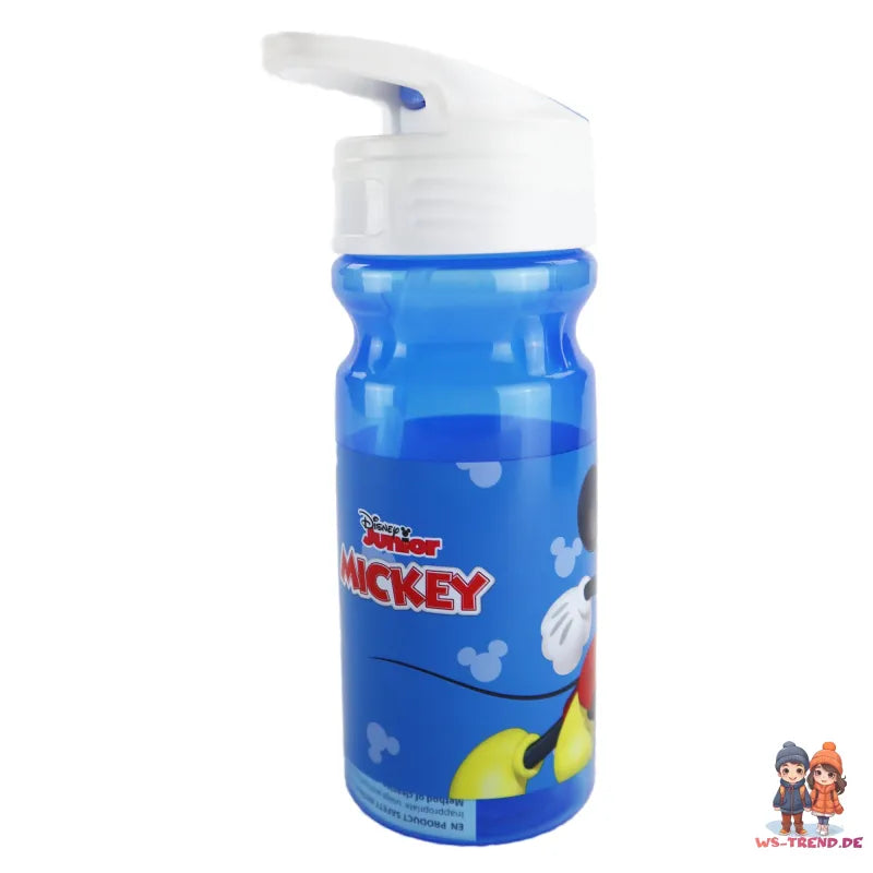 Disney Mickey Maus Trinkflasche Flasche 500 ml Griff Strohhalm - WS-Trend.de Wasserflasche