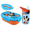 Disney Mickey Maus 3 tlg Lunch Set Brotdose Tritan Trinkflasche 400 ml