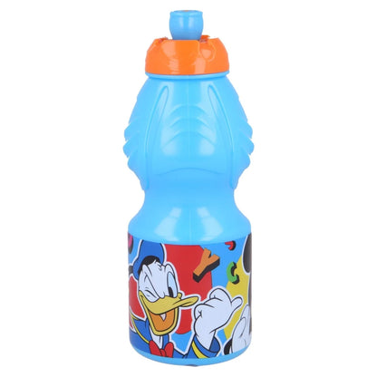Mickey Maus 4 teiliges Set Lunchbox mit Trinkbecher und Besteck - WS-Trend.de
