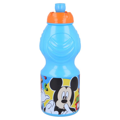 Mickey Maus 4 teiliges Set Lunchbox mit Trinkbecher und Besteck - WS-Trend.de