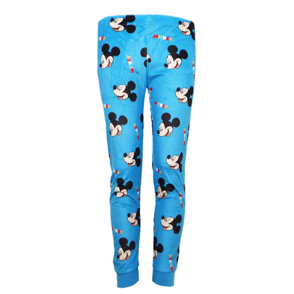 Disney Mickey Maus Kinder Velours Schlafanzug Pyjama Nachtwäsche - WS-Trend.de Gr. 104-134