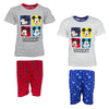 Disney Mickey Maus Kinder kurzarm Schlafanzug Pyjama Shirt Shorts