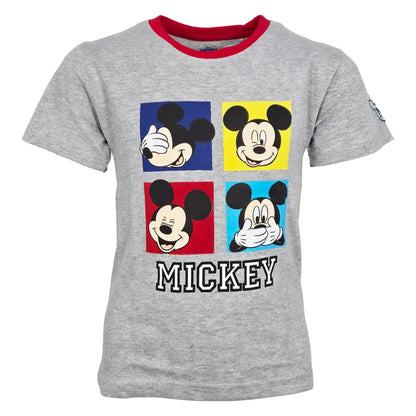 Disney Mickey Maus Kinder kurzarm Schlafanzug Pyjama Shirt Shorts - WS-Trend.de 98-128
