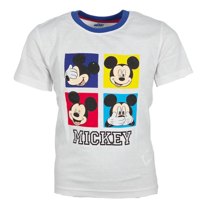 Disney Mickey Maus Kinder kurzarm Schlafanzug Pyjama Shirt Shorts - WS-Trend.de 98-128