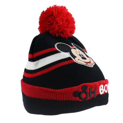 Disney Mickey Maus 2tlg Set Kinder Herbst Wintermütze plus Handschuhe - WS-Trend.de