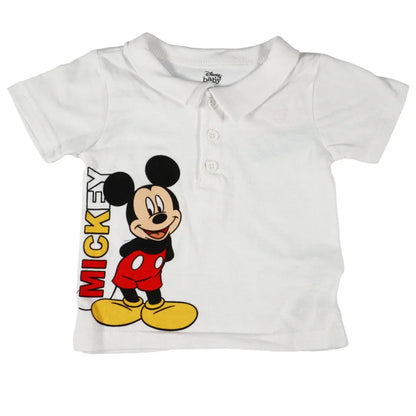 Disney Mickey Maus Baby 2tlg.Set Kleinkind T-Shirt plus Shorts - WS-Trend.de kurzarm und Gr. 62 - 86 für Jungen