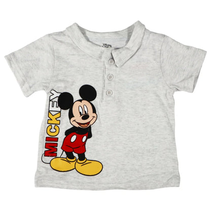 Disney Mickey Maus Baby 2tlg.Set Kleinkind T-Shirt plus Shorts - WS-Trend.de kurzarm und Gr. 62 - 86 für Jungen