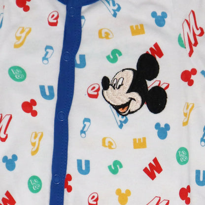 Disney Mickey Maus Baby Kleinkind Body Strampler Einteiler - WS-Trend.de Gr. 62 - 92 Baumwolle