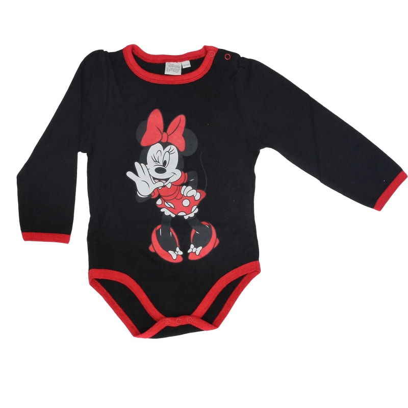 Disney Minnie Maus Baby 2er Pack langarm Body Strampler - WS-Trend.de Gr. 62 - 92