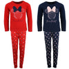 Disney Minnie Maus Kinder Schlafanzug Pyjama lang