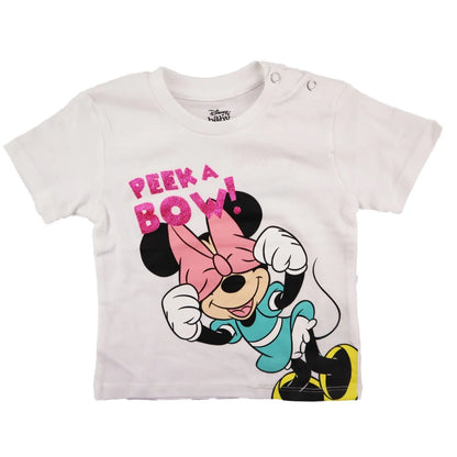 Disney Minnie Maus Mädchen Baby Sommer Set - WS-Trend.de BABY Sommerset Shorts plus T-Shirt 62-86
