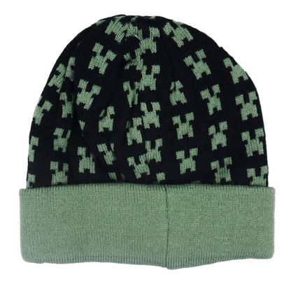 Minecraft Gamer Creeper Kinder Jungen Wintermütze Mütze - WS-Trend.de Gr. 54 - 56