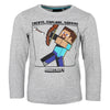 Minecraft Steve Gamer Kinder Jungen Langarmshirt Shirt