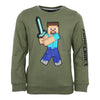 Minecraft Steve Kinder Jungen Pulli Pullover Sweater