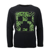Minecraft Creeper Gamer Kinder langarm Shirt