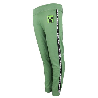 Minecraft Creeper Kinder Jogginghose - WS-Trend.de Enderman Sporthose Hose 116 bis 152 Grau