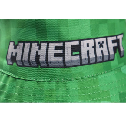 Minecraft Creeper Kinder Jungen Fischerhut - WS-Trend.de Fischermütze Sommerhut 52-54