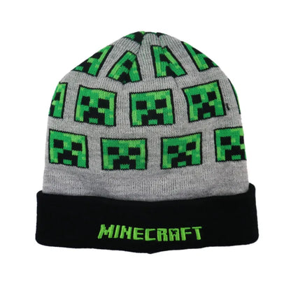 Minecraft Creeper Kinder Wintermütze - WS-Trend.de Mütze in 54 oder 56 Motivwahl - Steve Alex