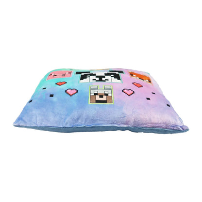 Gamer Minecraft Panda Velours Kissen Dekokissen 35 x cm - WS-Trend.de