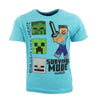 Minecraft Steve Kinder kurzarm T-Shirt