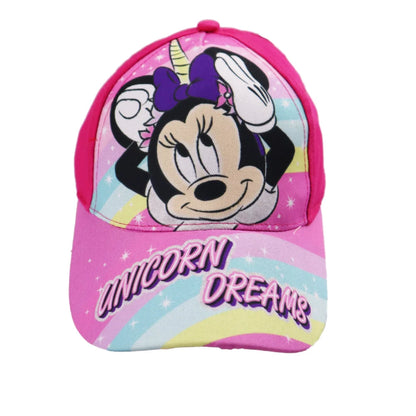 Minnie Maus Kinder Baumwolle Basecap - WS-Trend.de Baseball Kappe | Disney Mini Mouse Mädchen