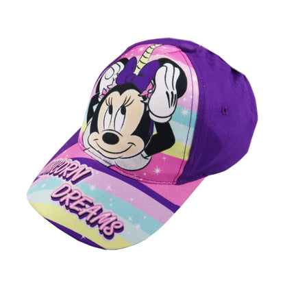 Minnie Maus Kinder Baumwolle Basecap - WS-Trend.de Baseball Kappe | Disney Mini Mouse Mädchen