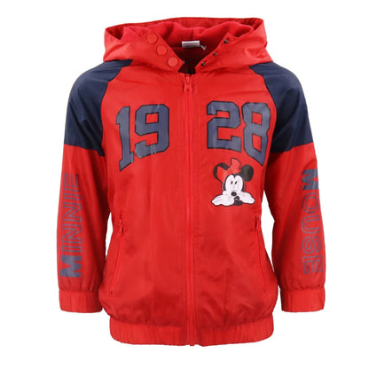 Disney Minnie Mouse Kinder Regenjacke Jacke mit Kapuze gefüttert - WS-Trend.de 98-128