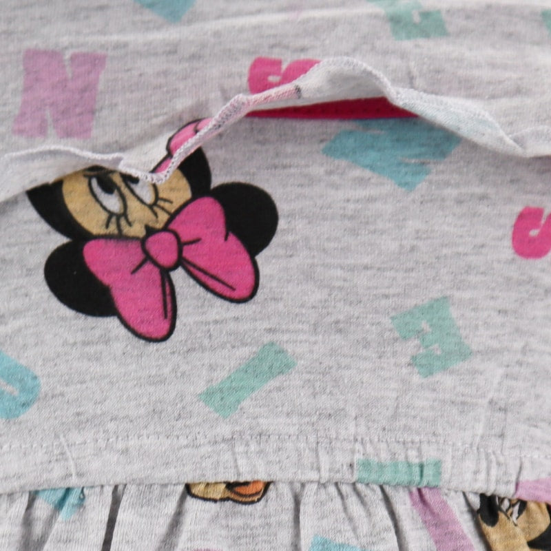 Disney Minnie Maus Mädchen Kinder Kleid Sommerkleid - WS-Trend.de kurzarm - für 104 - 134