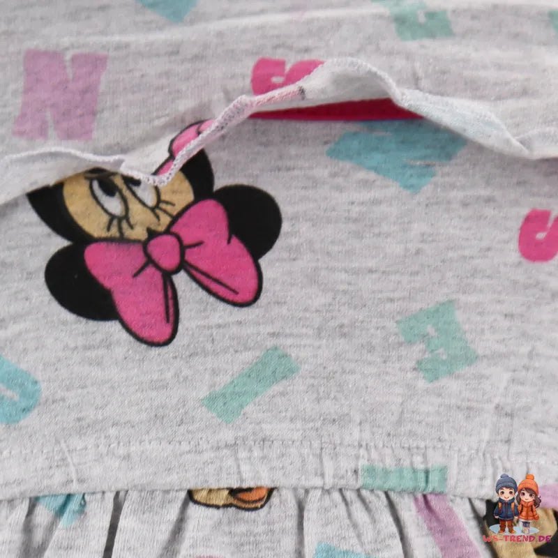 Disney Minnie Maus Mädchen Kinder Kleid Sommerkleid - WS-Trend.de kurzarm - für 104 - 134